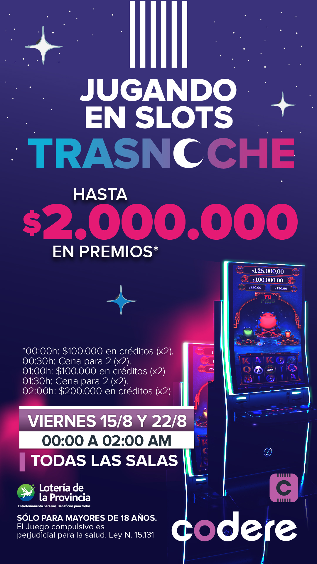 Jugando en slot Trasnoche
