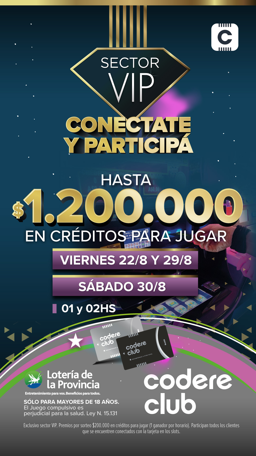 Sortenos Conectados VIP