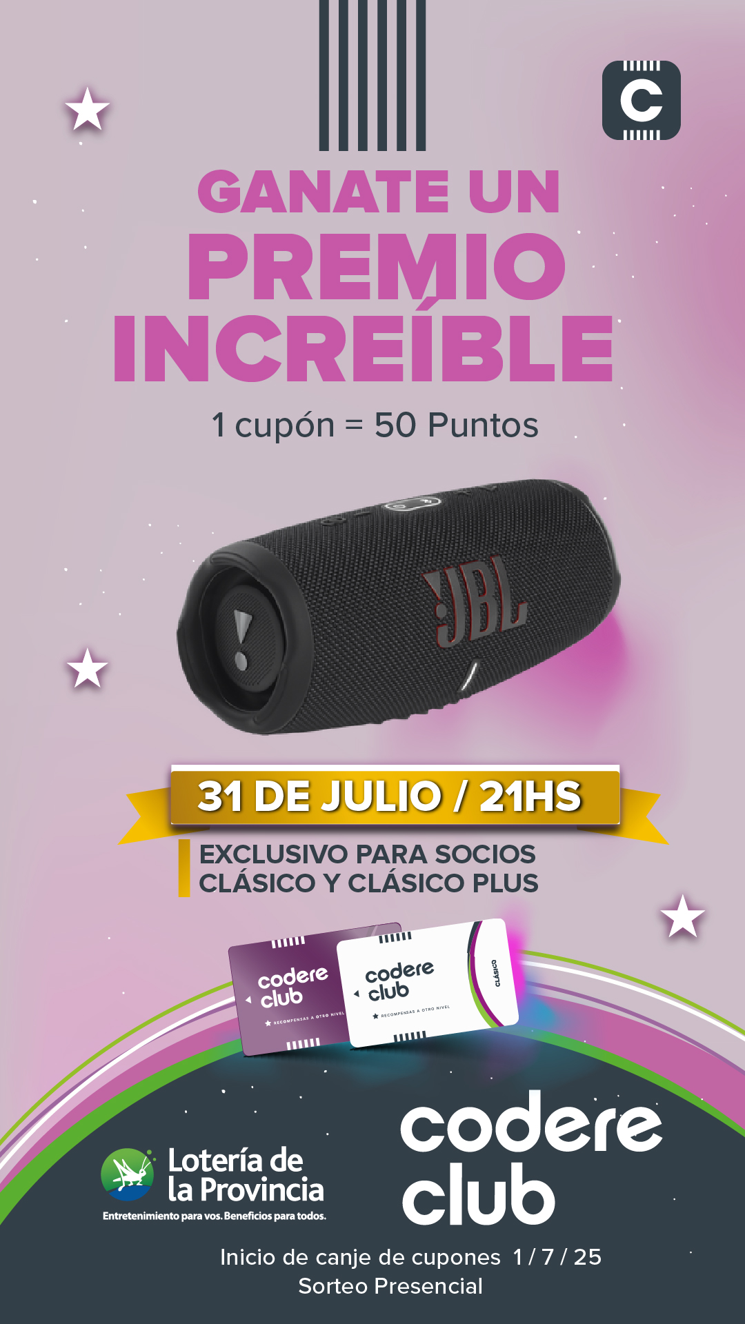 Sorteos Socios
