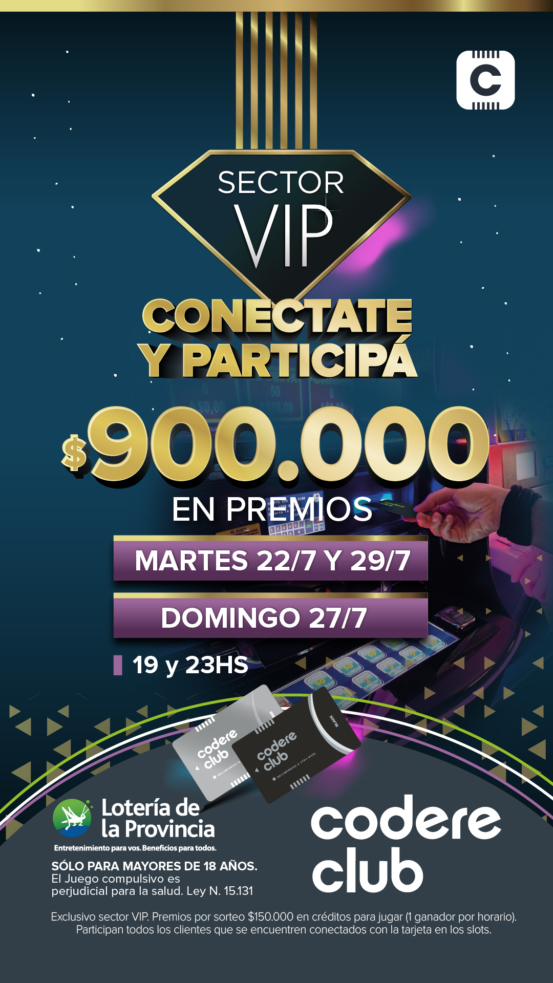 Sorteo Conectado VIP