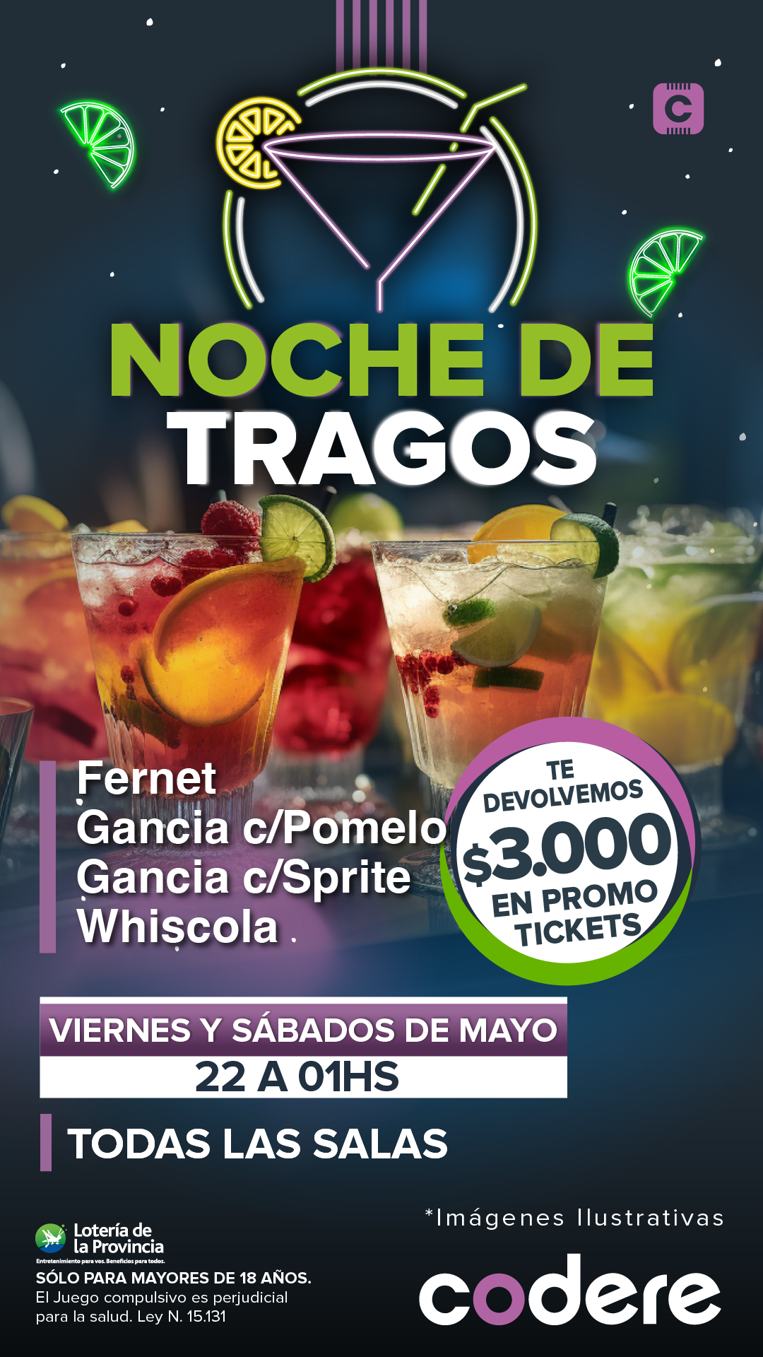 Noche de tragos